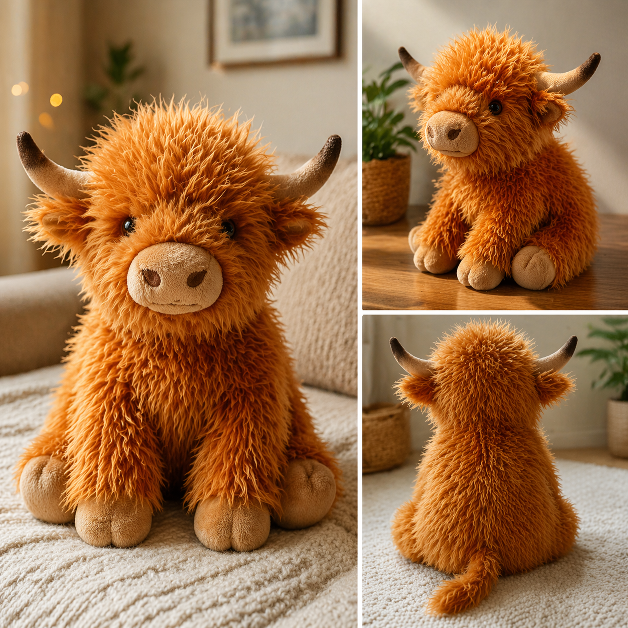 🧸 Peluche Moo Highland
