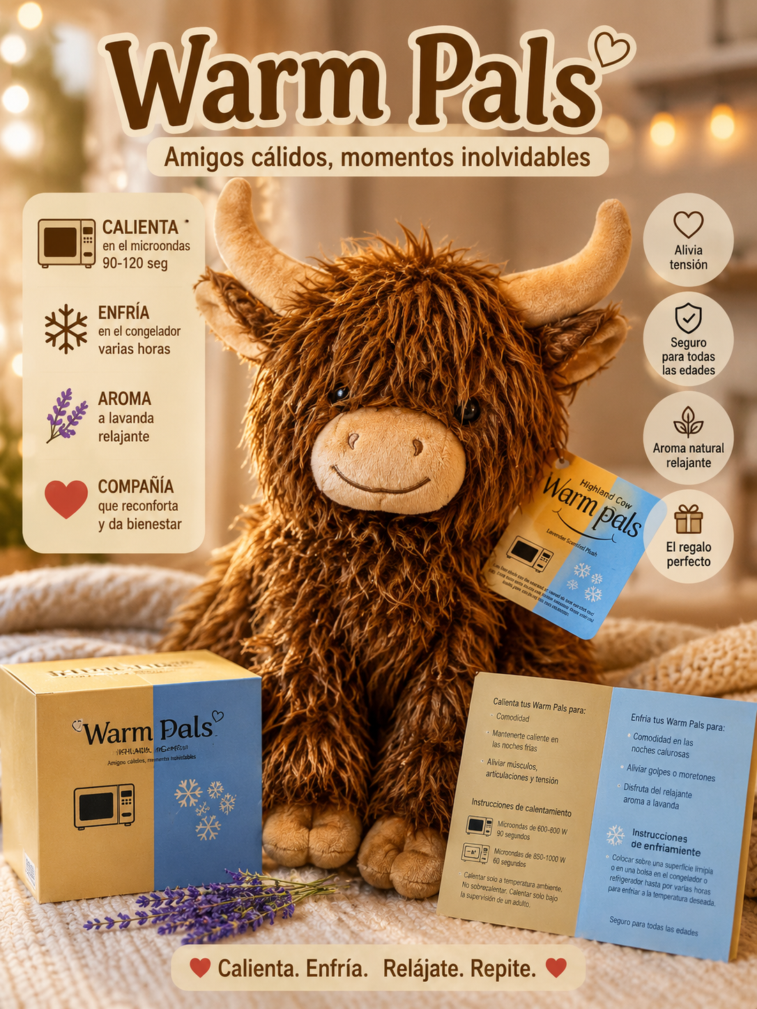 🐂✨ Warm Pals  Amigos cálidos que abrazan tu bienestar ✨🐮
